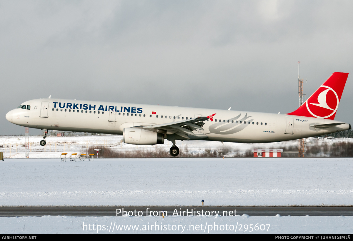 Aircraft Photo of TC-JRP | Airbus A321-231 | Turkish Airlines | AirHistory.net #295607