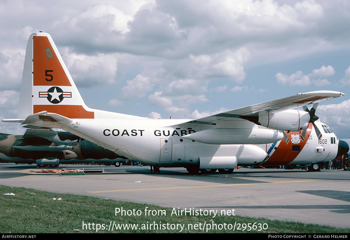 Aircraft Photo of 1602 | Lockheed HC-130H Hercules (L-382) | USA - Coast Guard | AirHistory.net #295630