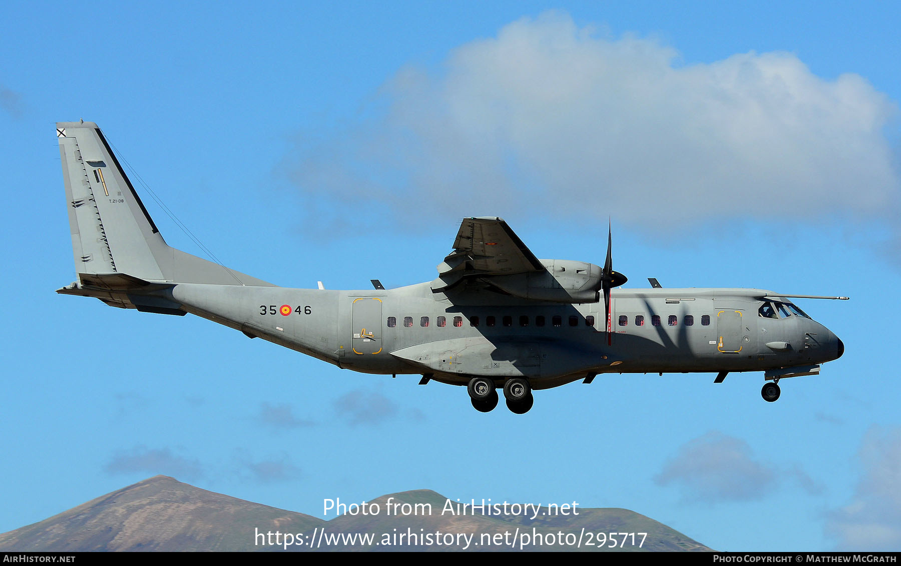 Aircraft Photo of T.21-08 | CASA C295M | Spain - Air Force | AirHistory.net #295717