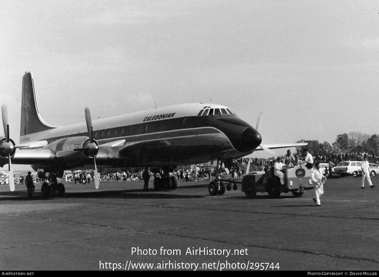 Aircraft Photo of G-AOVI | Bristol 175 Britannia 312 | Caledonian Airways | AirHistory.net #295744