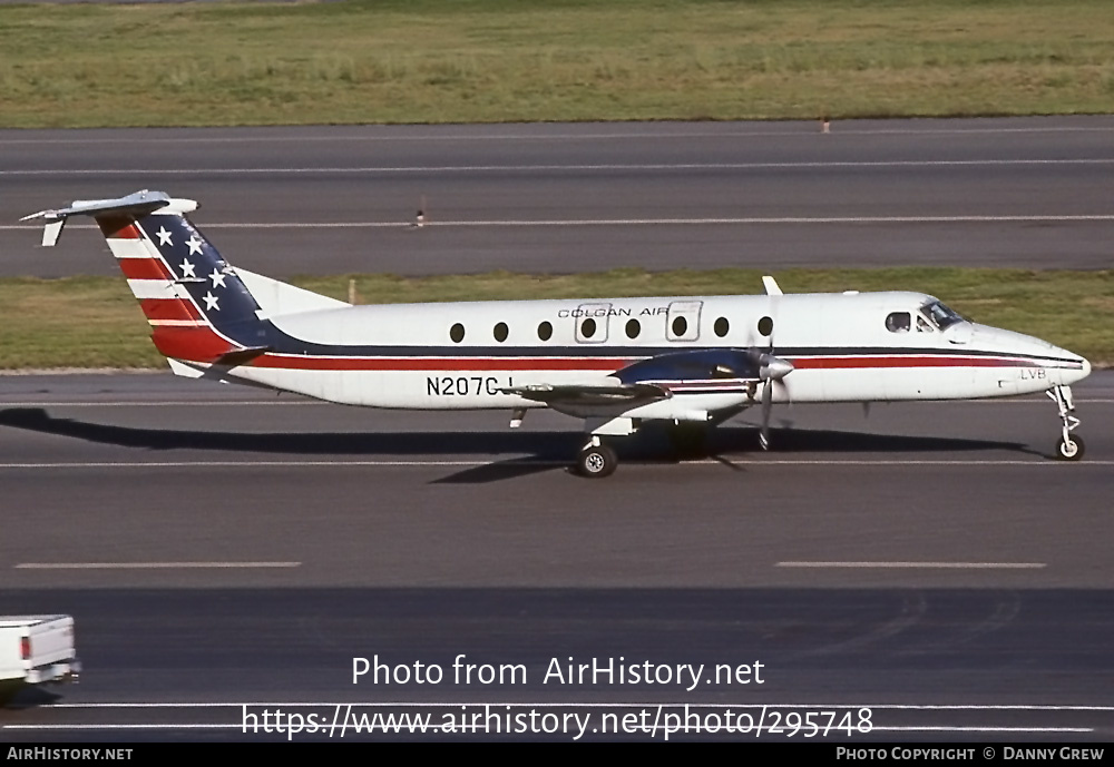 Aircraft Photo of N207CJ | Beech 1900C-1 | Colgan Air | AirHistory.net #295748