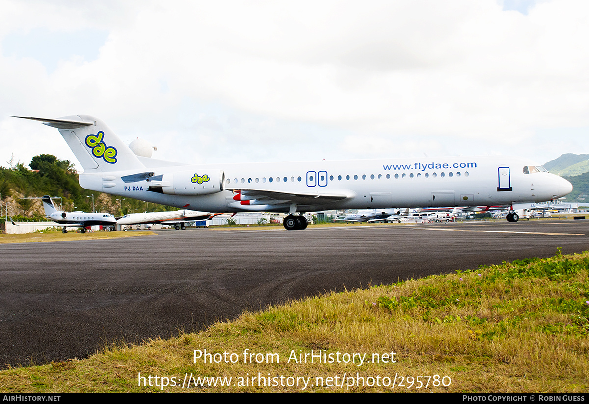 Aircraft Photo of PJ-DAA | Fokker 100 (F28-0100) | DAE - Dutch Antilles Express | AirHistory.net #295780