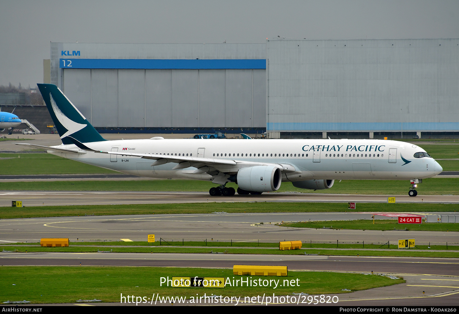 Aircraft Photo of B-LRK | Airbus A350-941 | Cathay Pacific Airways | AirHistory.net #295820