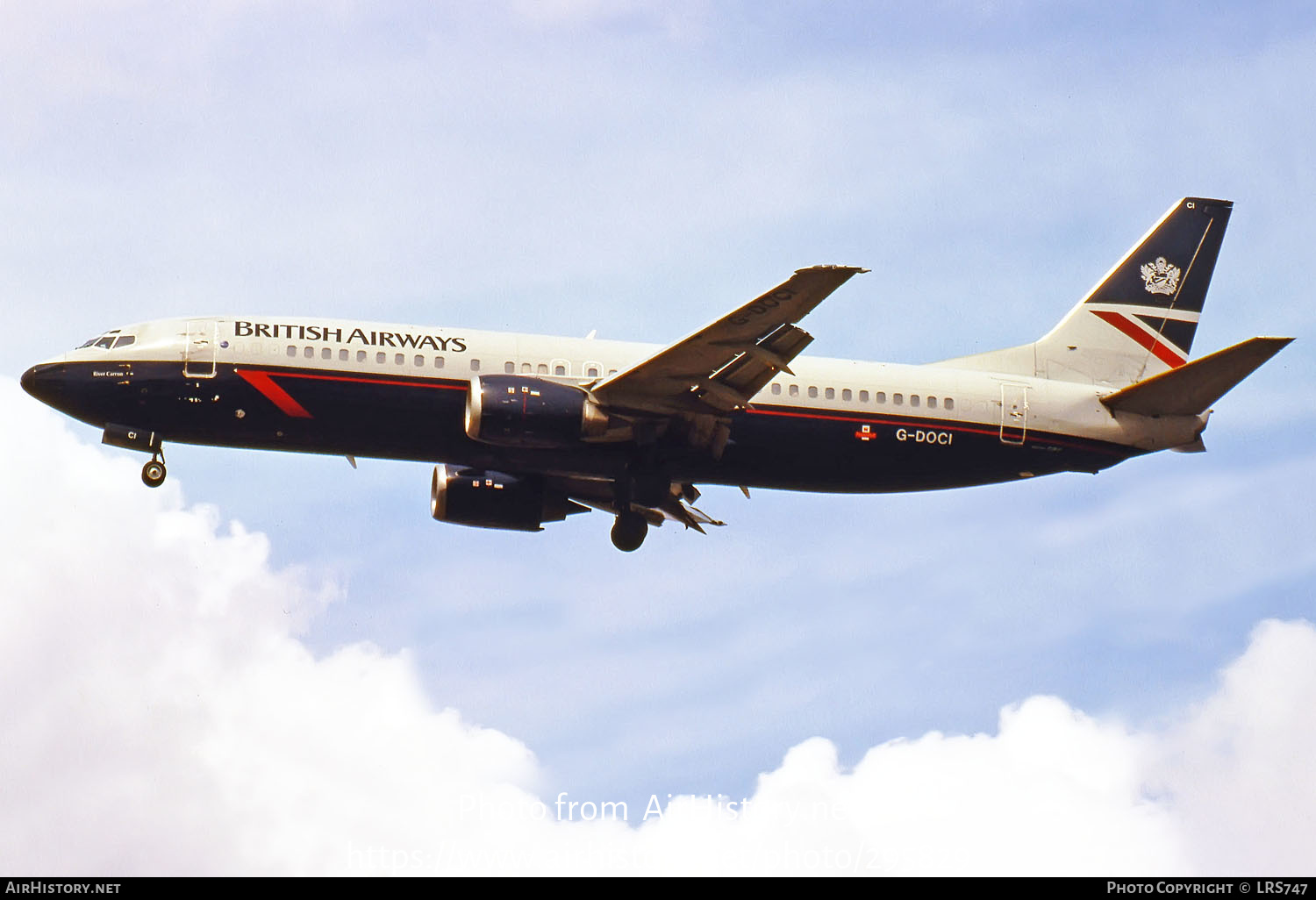 Aircraft Photo of G-DOCI | Boeing 737-436 | British Airways | AirHistory.net #295829