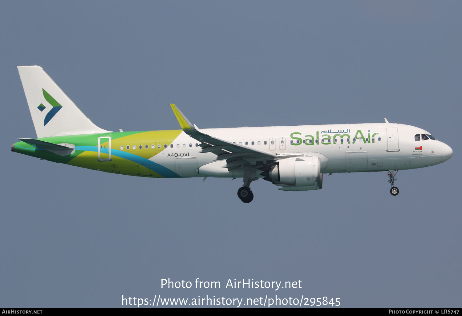 Aircraft Photo of A4O-OVI | Airbus A320-251N | Salam Air | AirHistory.net #295845