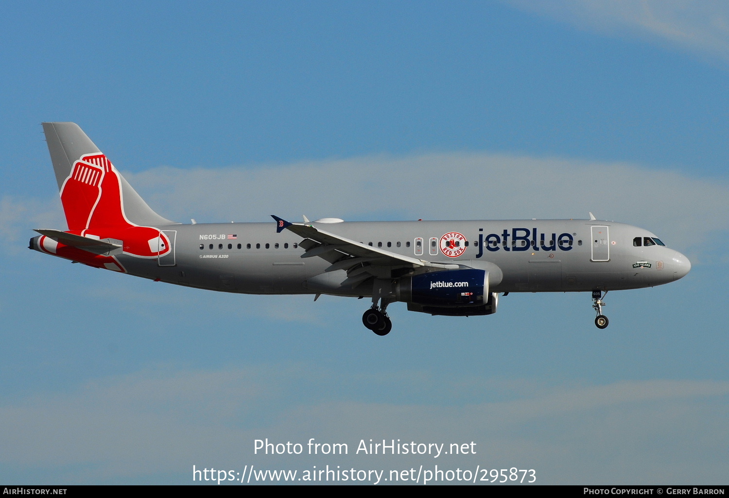 Aircraft Photo of N605JB | Airbus A320-232 | JetBlue Airways | AirHistory.net #295873