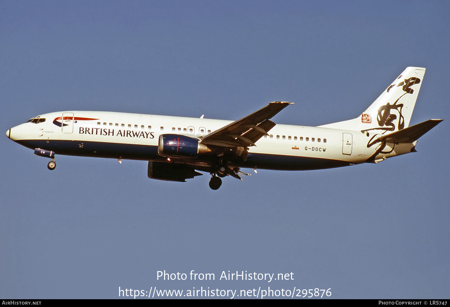 Aircraft Photo of G-DOCW | Boeing 737-436 | British Airways | AirHistory.net #295876