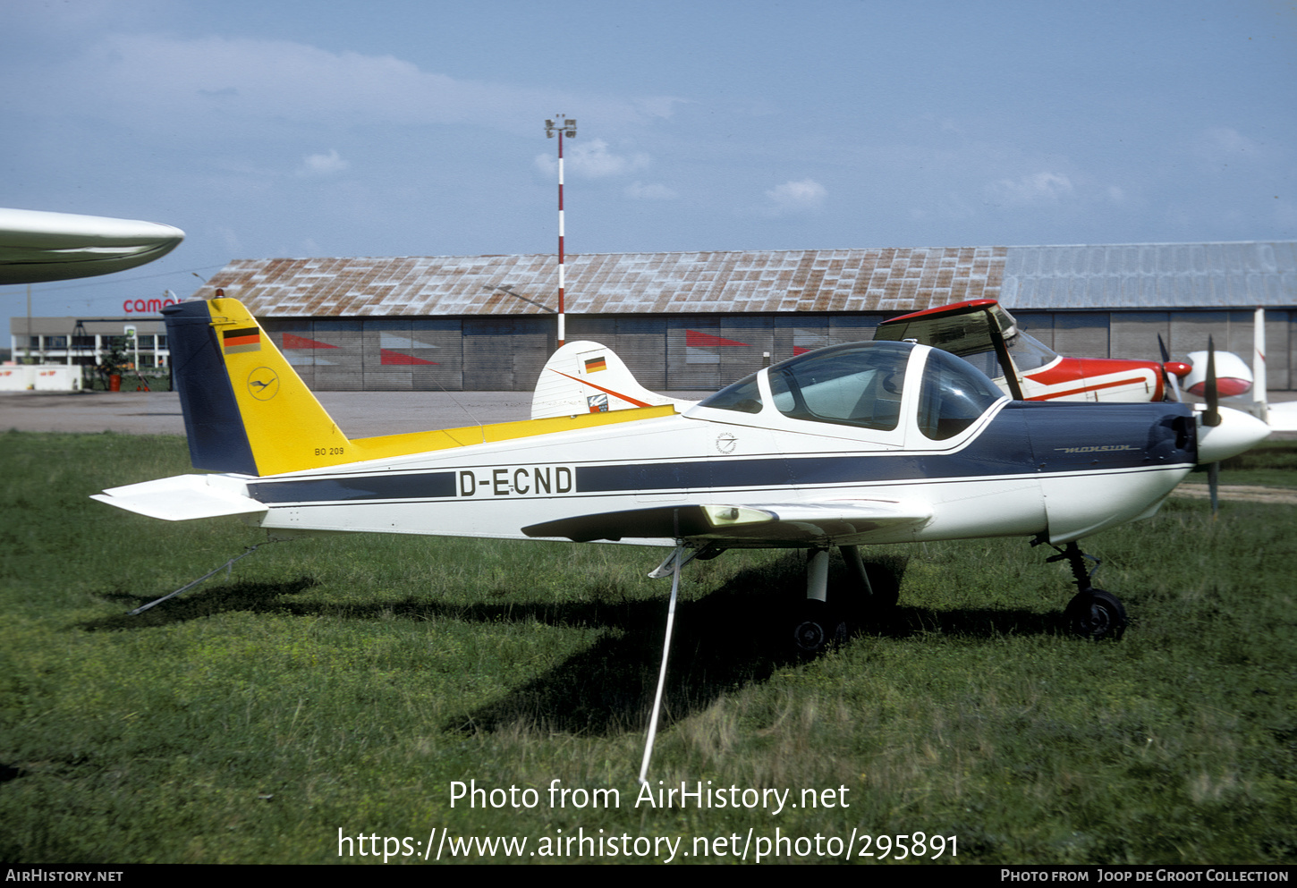 Aircraft Photo of D-ECND | Bolkow BO-209 Monsun 160FV | Lufthansa | AirHistory.net #295891