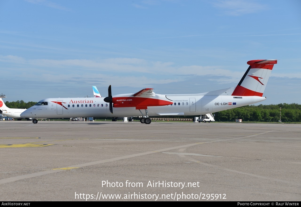 Aircraft Photo of OE-LGH | Bombardier DHC-8-402 Dash 8 | Austrian Airlines | AirHistory.net #295912