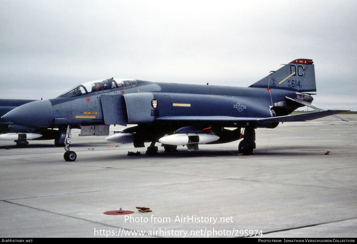 Aircraft Photo of 66-7614 / AF66-614 | McDonnell Douglas F-4D Phantom II | USA - Air Force | AirHistory.net #295974