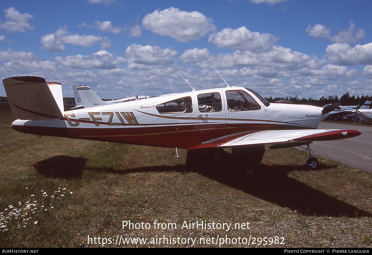 Aircraft Photo of C-FZIW | Beech 35 Bonanza | AirHistory.net #295982