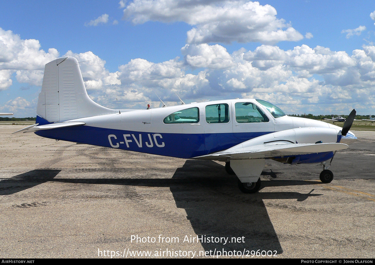 Aircraft Photo of C-FVJC | Beech D95A Travel Air | AirHistory.net #296002