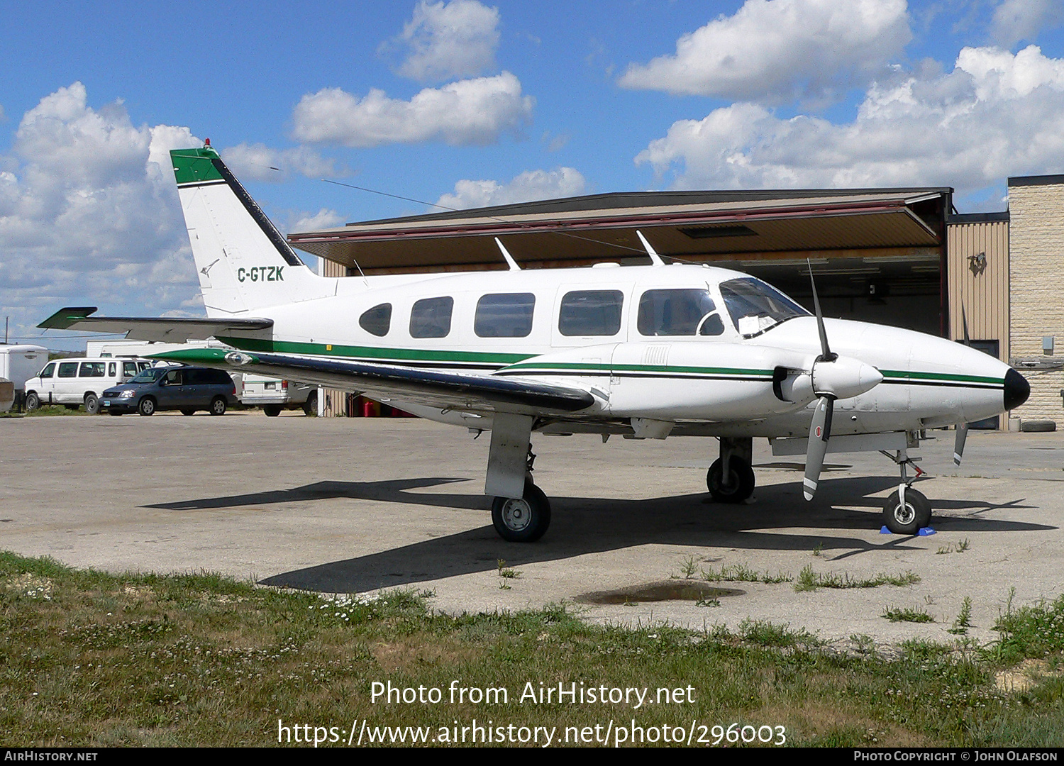 Aircraft Photo of C-GTZK | Piper PA-31-310 Navajo | AirHistory.net #296003