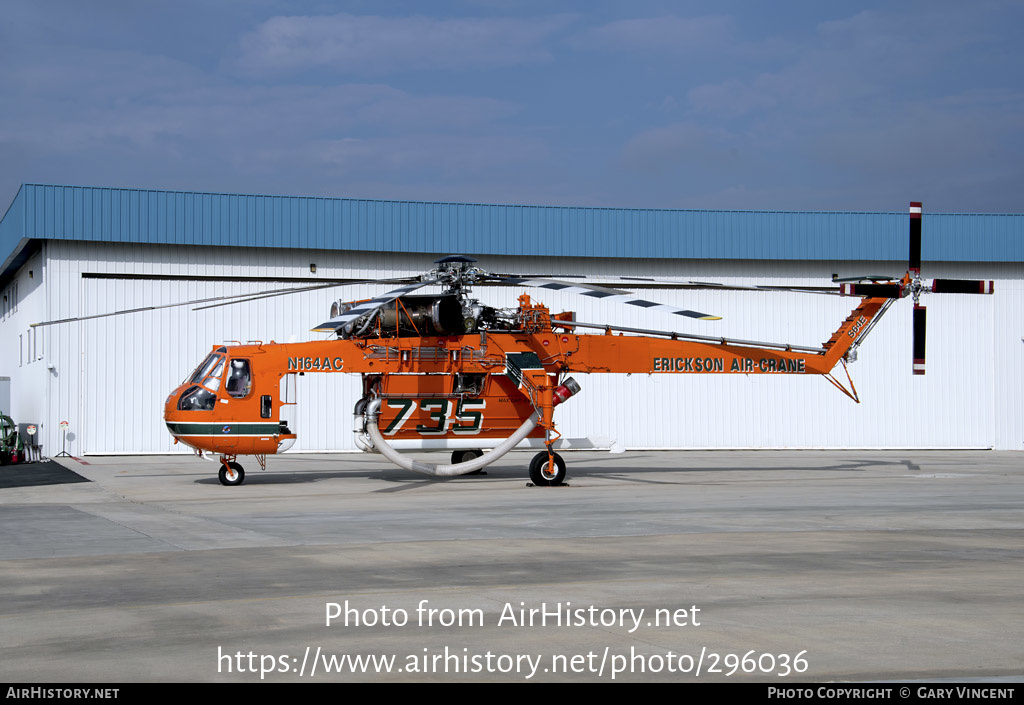 Aircraft Photo of N164AC | Sikorsky S-64E Skycrane | Erickson Air-Crane | AirHistory.net #296036