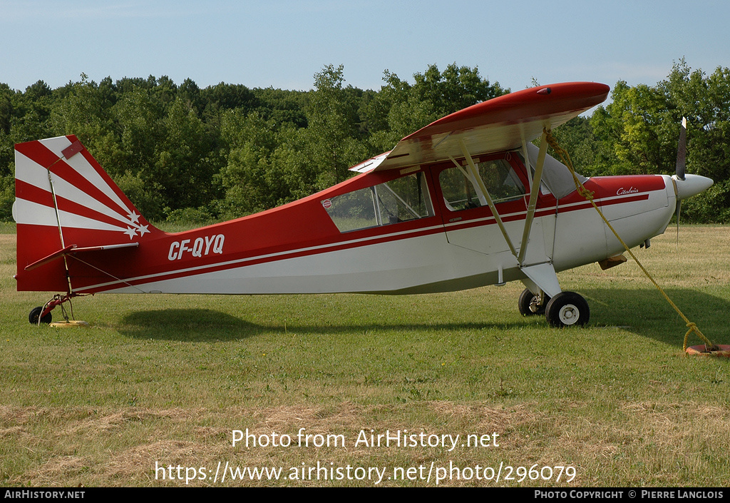 Aircraft Photo of CF-QYQ | Champion 7ECA Citabria | AirHistory.net #296079