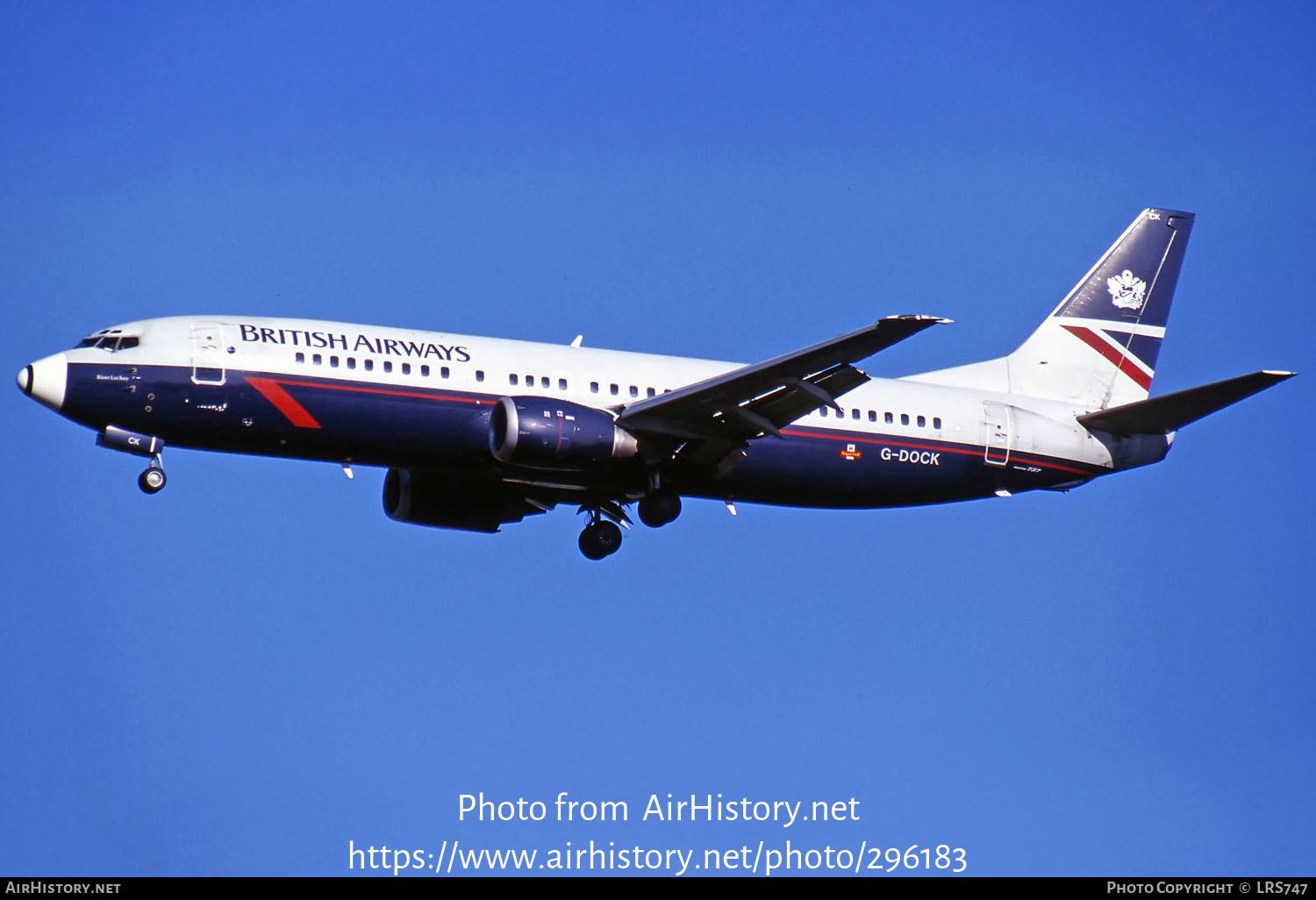 Aircraft Photo of G-DOCK | Boeing 737-436 | British Airways | AirHistory.net #296183