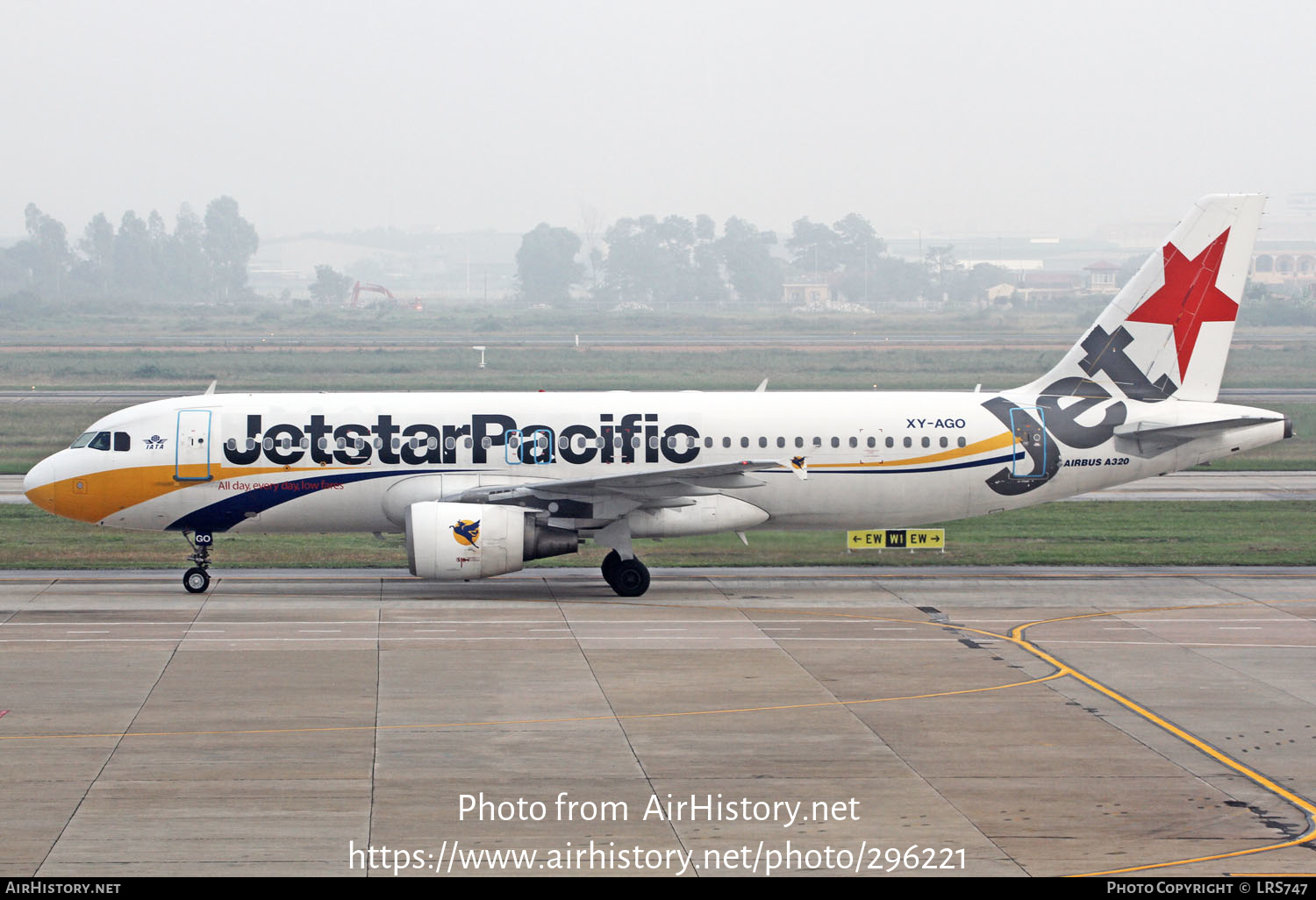 Aircraft Photo of XY-AGO | Airbus A320-214 | Jetstar Pacific Airways | AirHistory.net #296221