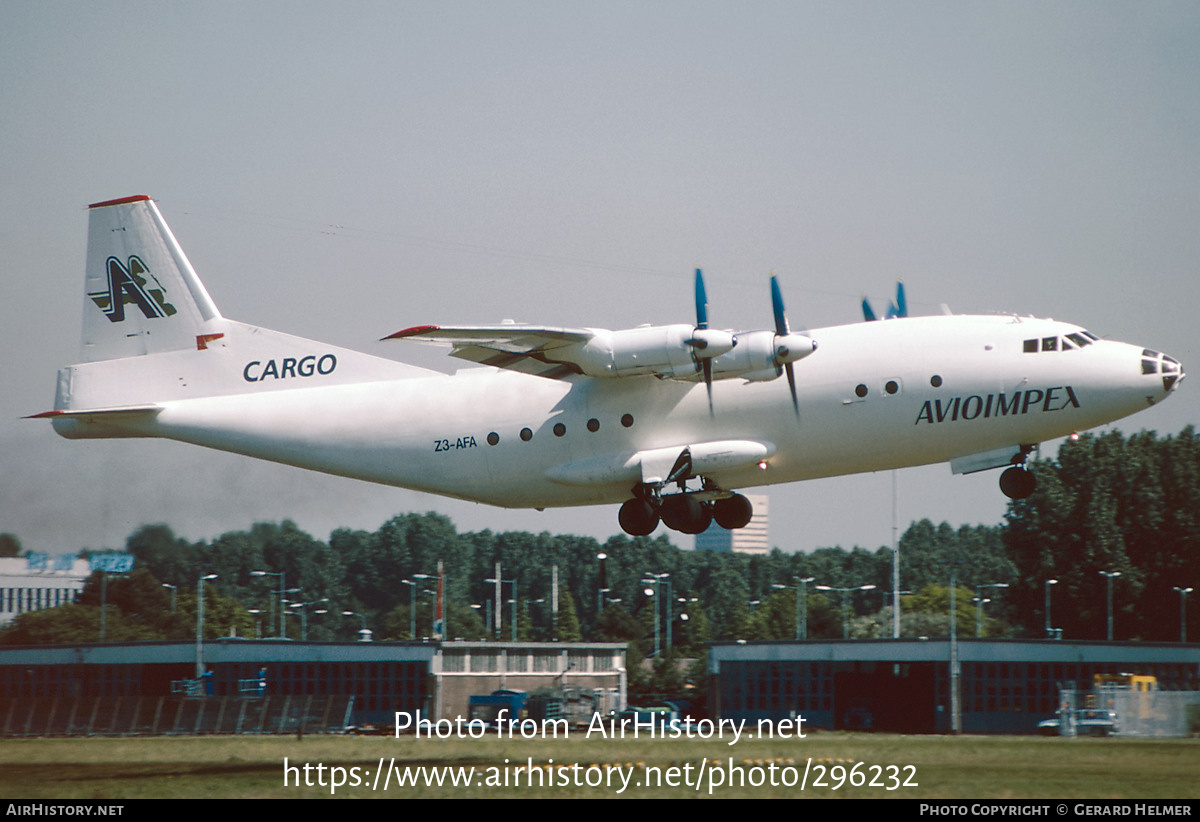 Aircraft Photo of Z3-AFA | Antonov An-12BP | Avioimpex | AirHistory.net #296232