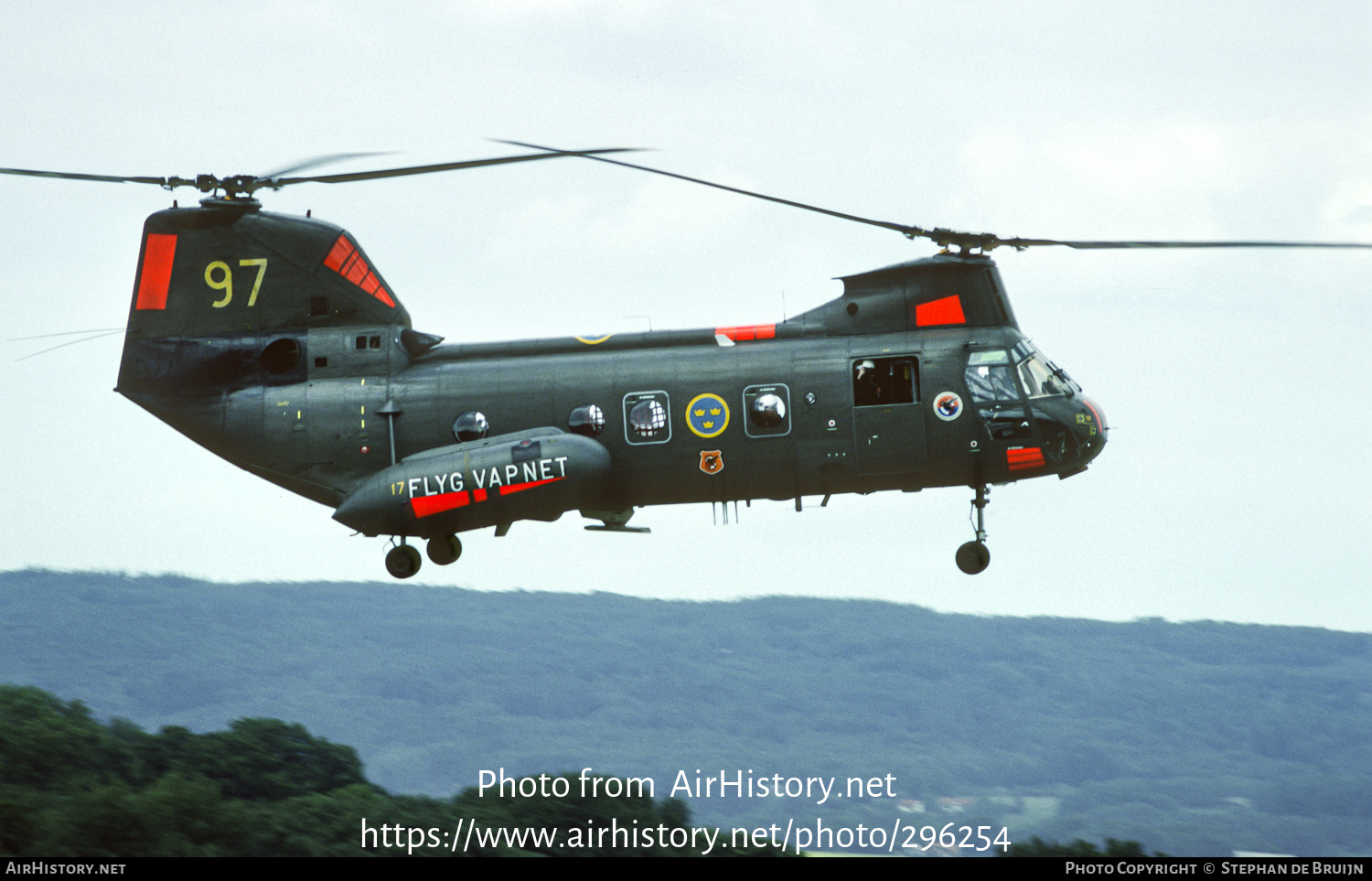 Aircraft Photo of 04457 | Boeing Vertol Hkp 4A | Sweden - Air Force | AirHistory.net #296254