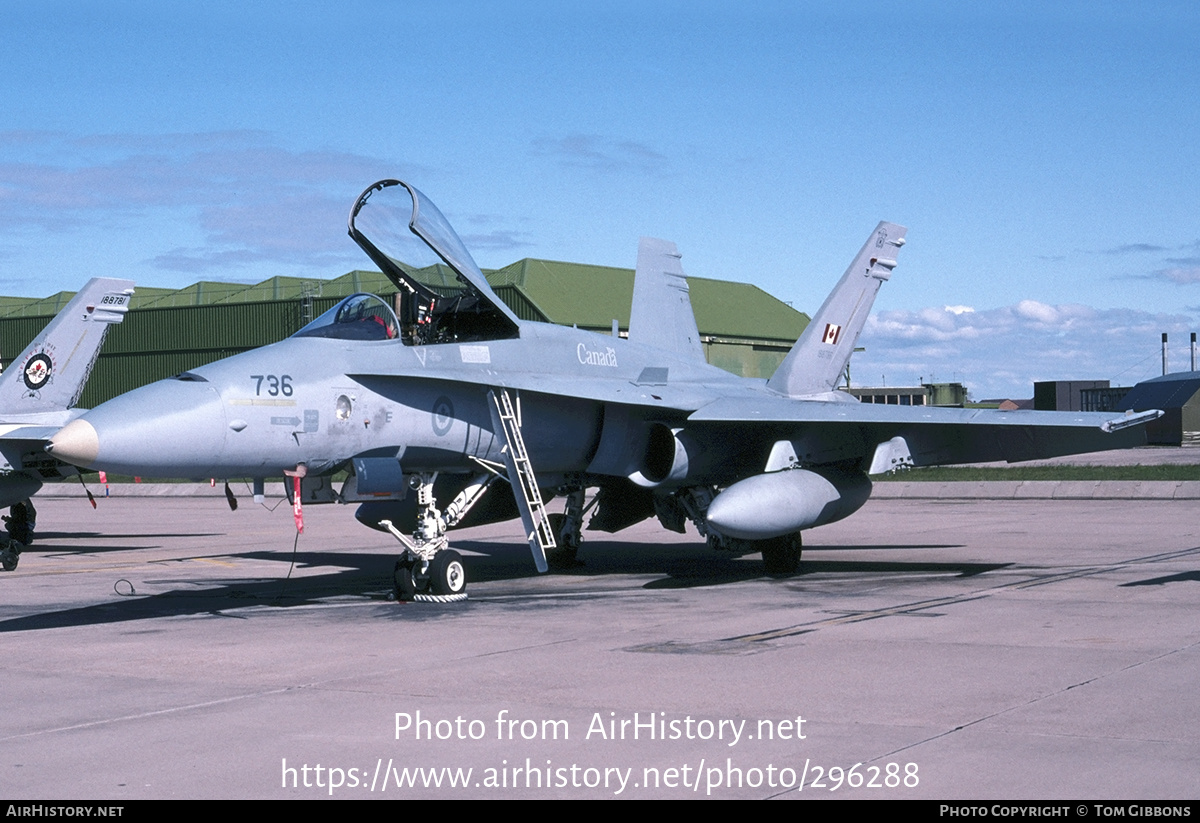 Aircraft Photo of 188736 | McDonnell Douglas CF-188 Hornet | Canada - Air Force | AirHistory.net #296288