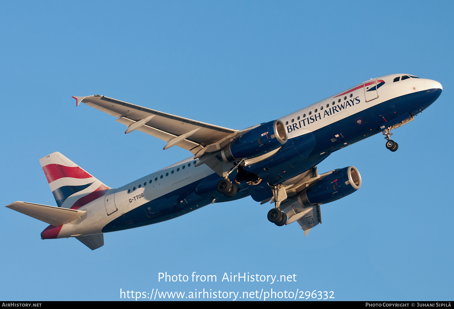 Aircraft Photo of G-TTOB | Airbus A320-232 | British Airways | AirHistory.net #296332