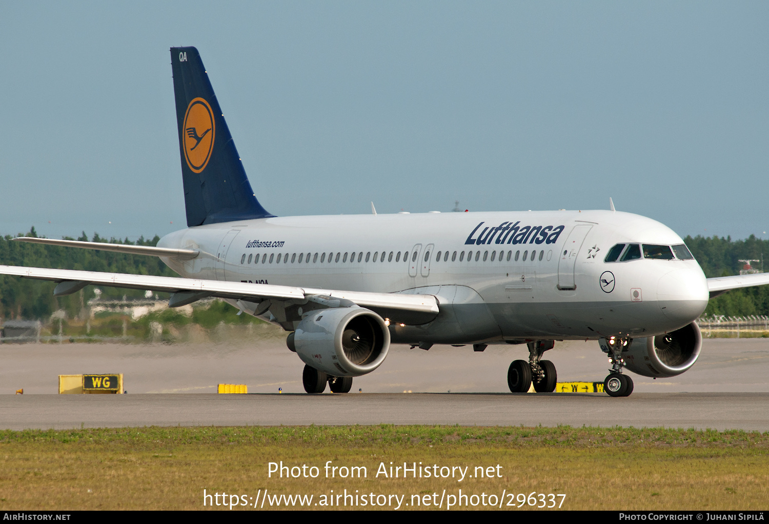 Aircraft Photo of D-AIQA | Airbus A320-211 | Lufthansa | AirHistory.net #296337