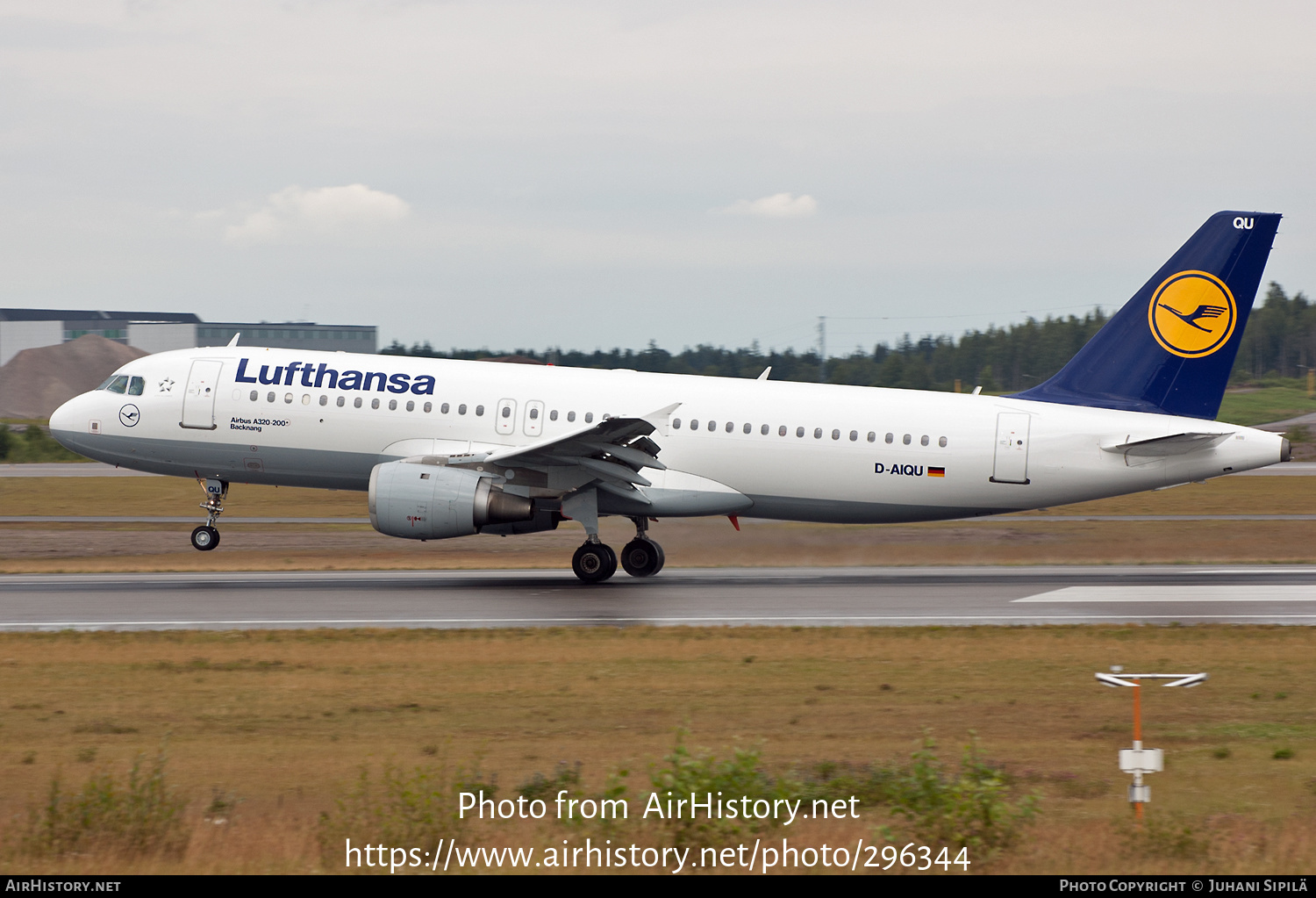 Aircraft Photo of D-AIQU | Airbus A320-211 | Lufthansa | AirHistory.net #296344