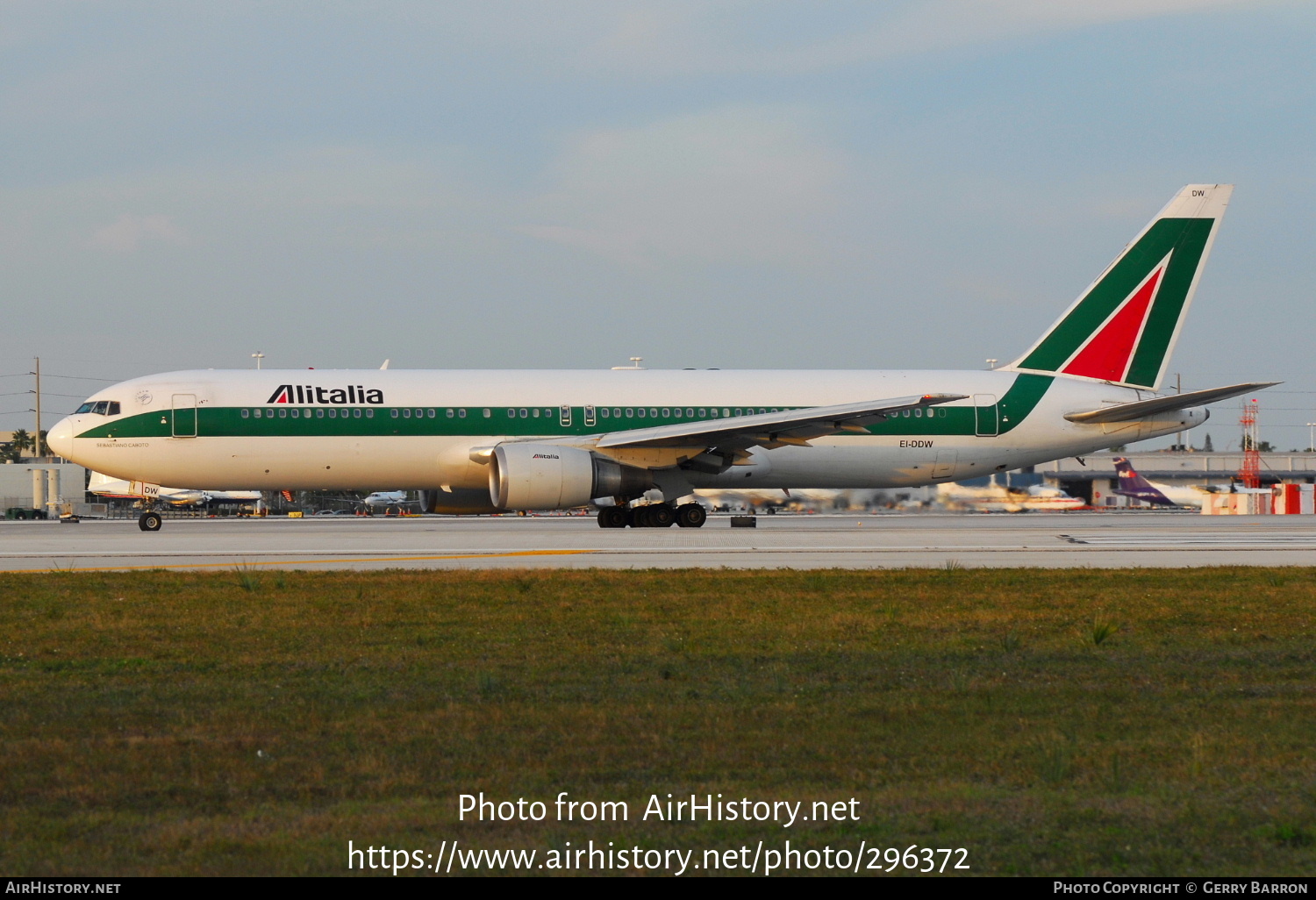 Aircraft Photo of EI-DDW | Boeing 767-3S1/ER | Alitalia | AirHistory.net #296372