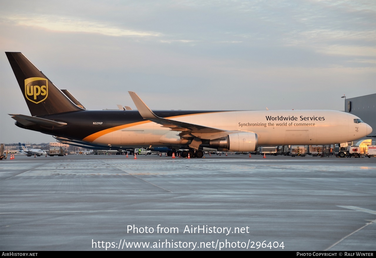 Aircraft Photo of N329UP | Boeing 767-34AF/ER | United Parcel Service - UPS | AirHistory.net #296404