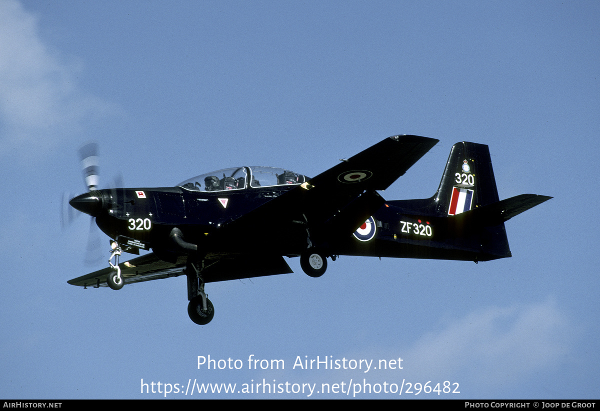 Aircraft Photo of ZF320 | Short S-312 Tucano T1 | UK - Air Force | AirHistory.net #296482