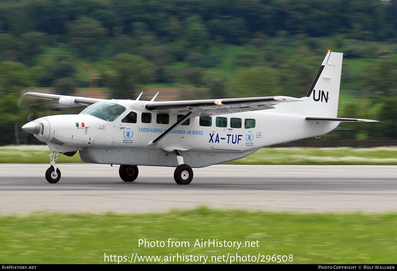 Aircraft Photo of XA-TUF | Cessna 208B Grand Caravan | United Nations Humanitarian Air Service | AirHistory.net #296508