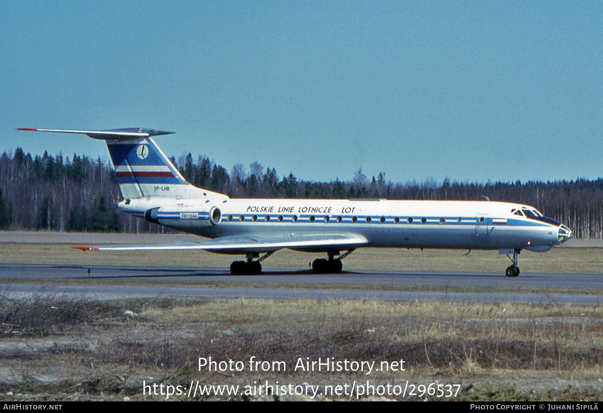 Aircraft Photo of SP-LHB | Tupolev Tu-134A | LOT Polish Airlines - Polskie Linie Lotnicze | AirHistory.net #296537