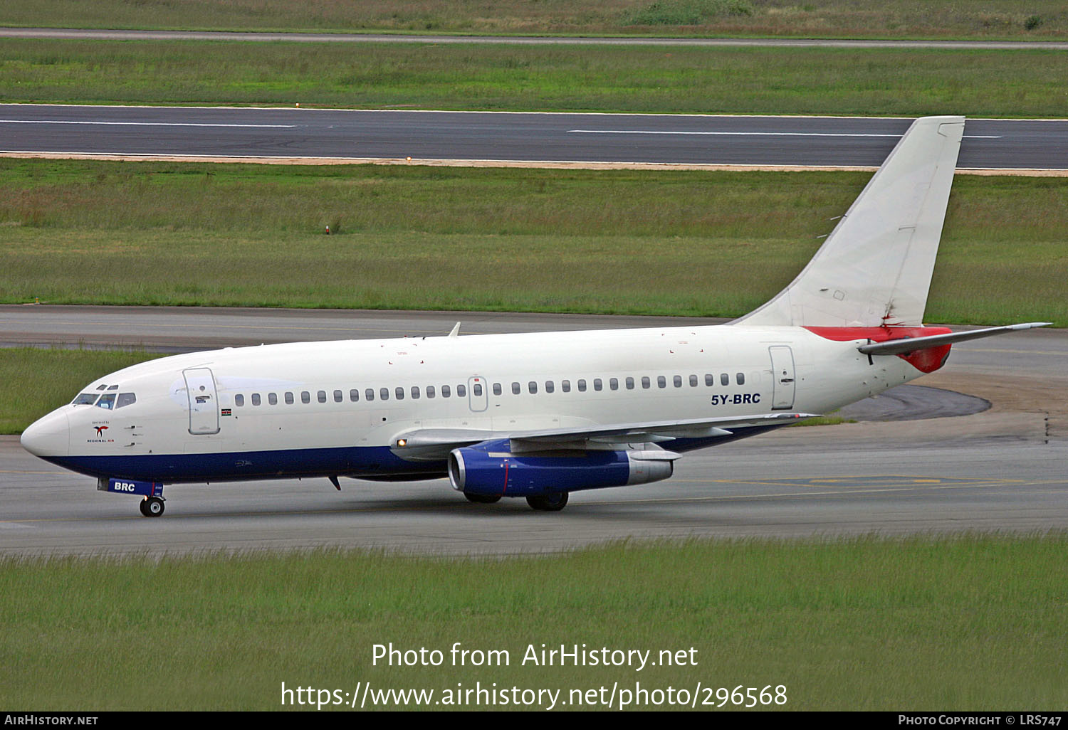 Aircraft Photo of 5Y-BRC | Boeing 737-2Q3/Adv | Regional Air | AirHistory.net #296568