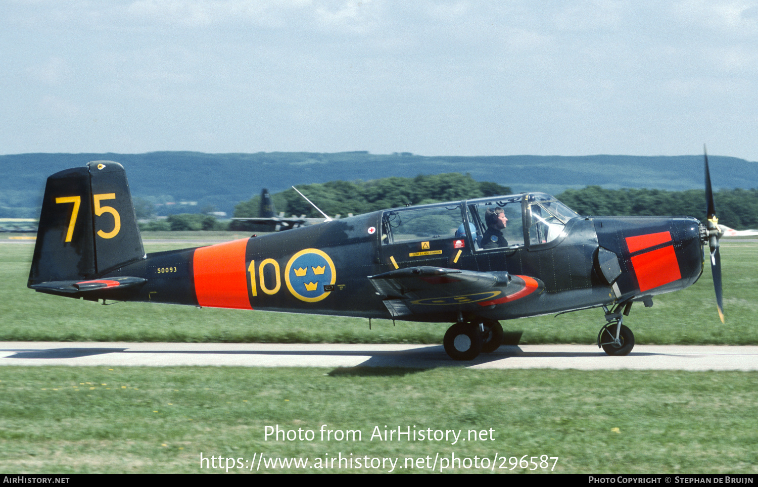 Aircraft Photo of 50093 | Saab Sk50C Safir (91C) | Sweden - Air Force | AirHistory.net #296587