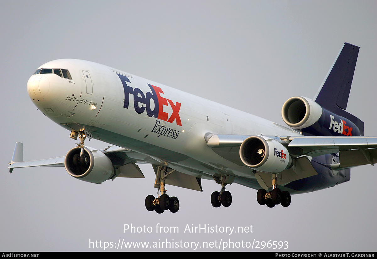 Aircraft Photo of N599FE | McDonnell Douglas MD-11/F | FedEx Express - Federal Express | AirHistory.net #296593