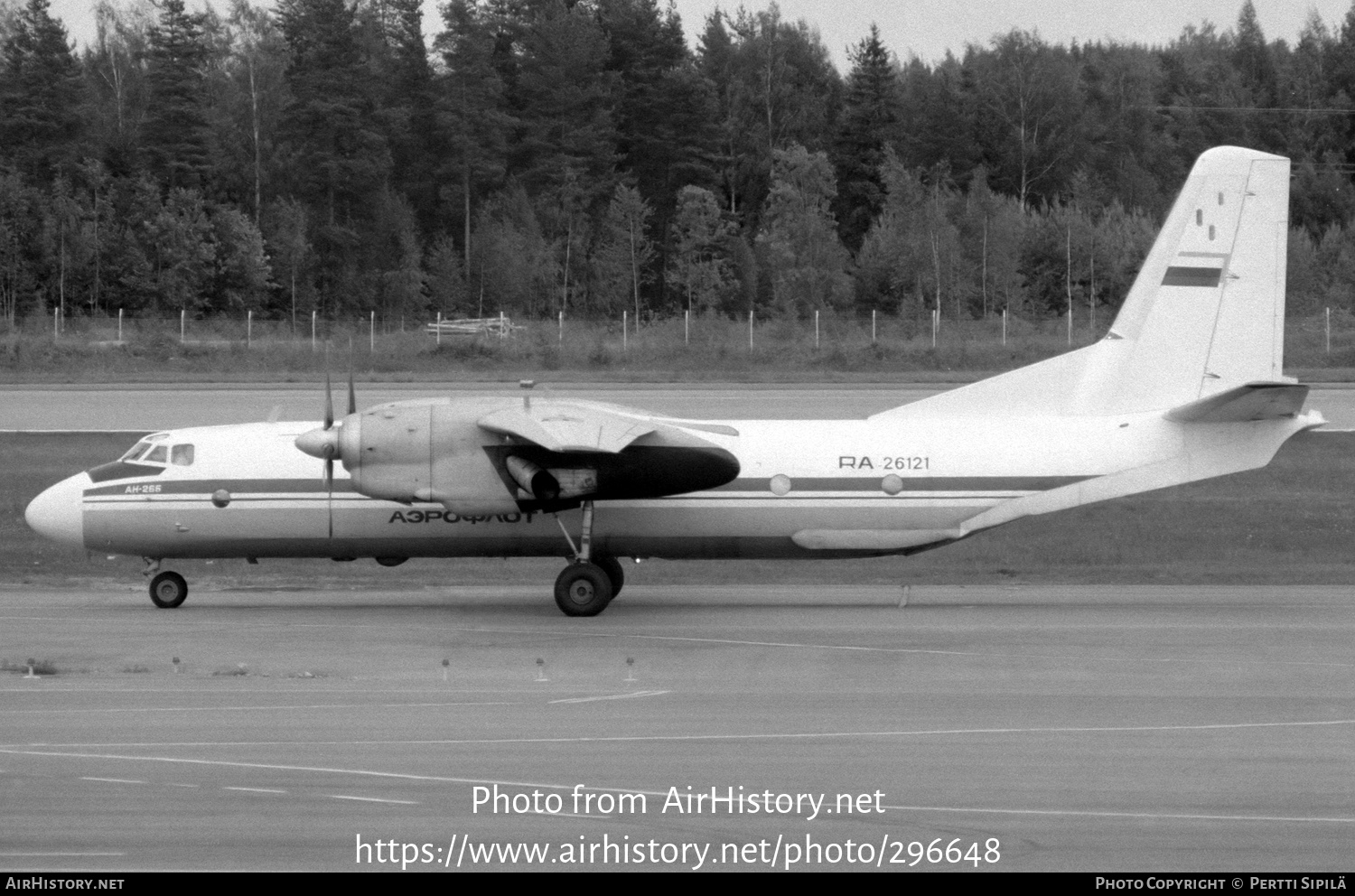 Aircraft Photo of RA-26121 | Antonov An-26B | Aeroflot | AirHistory.net #296648