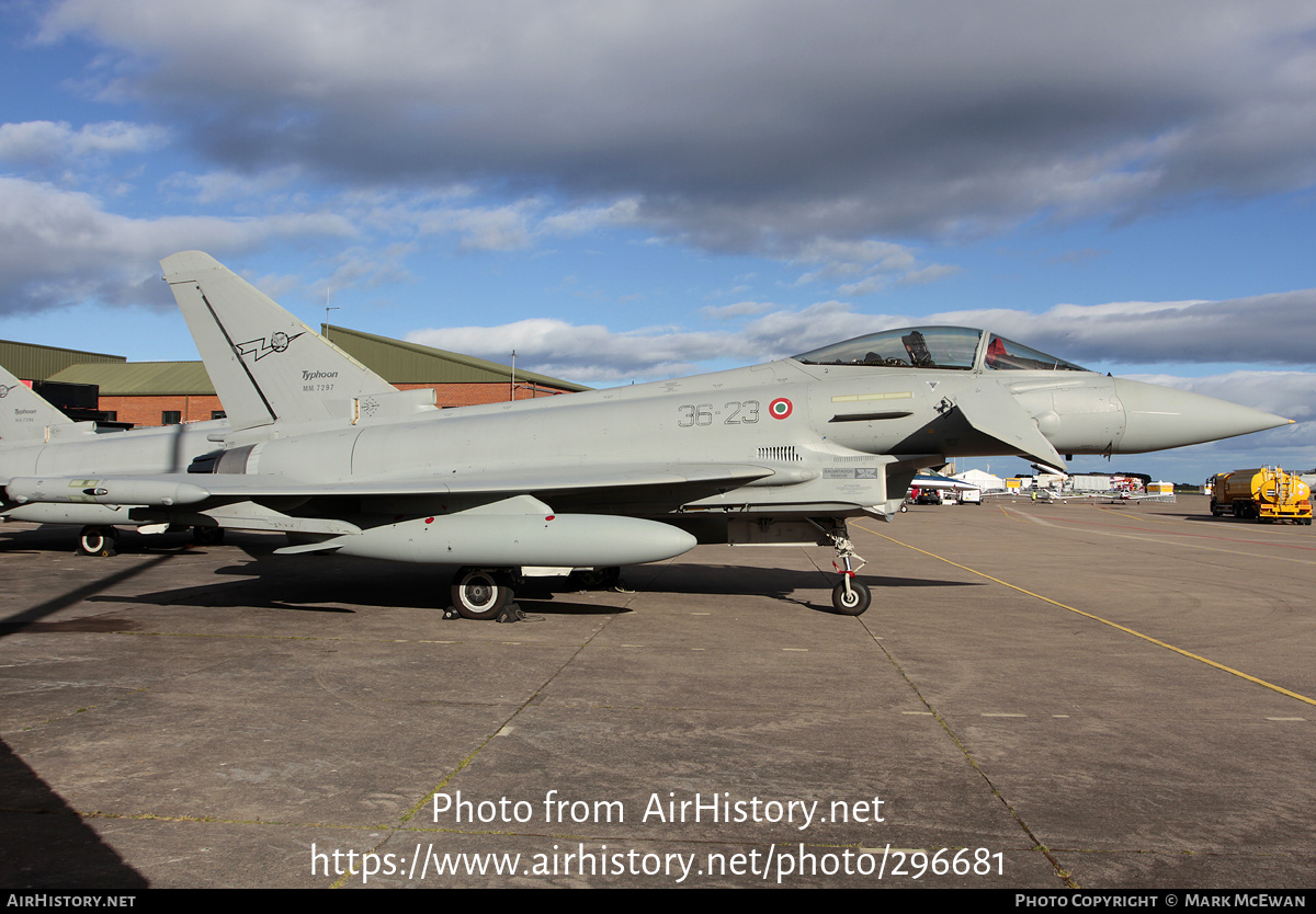 Aircraft Photo of MM7297 | Eurofighter EF-2000 Typhoon S | Italy - Air Force | AirHistory.net #296681