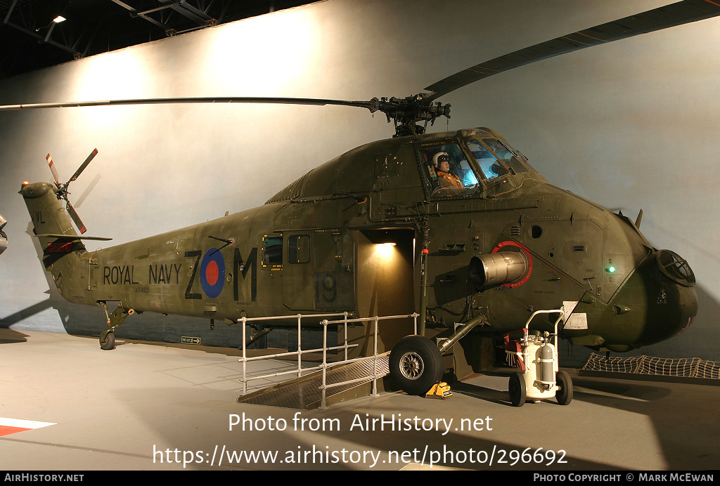 Aircraft Photo of XT482 | Westland WS-58 Wessex HU.5 | UK - Navy | AirHistory.net #296692