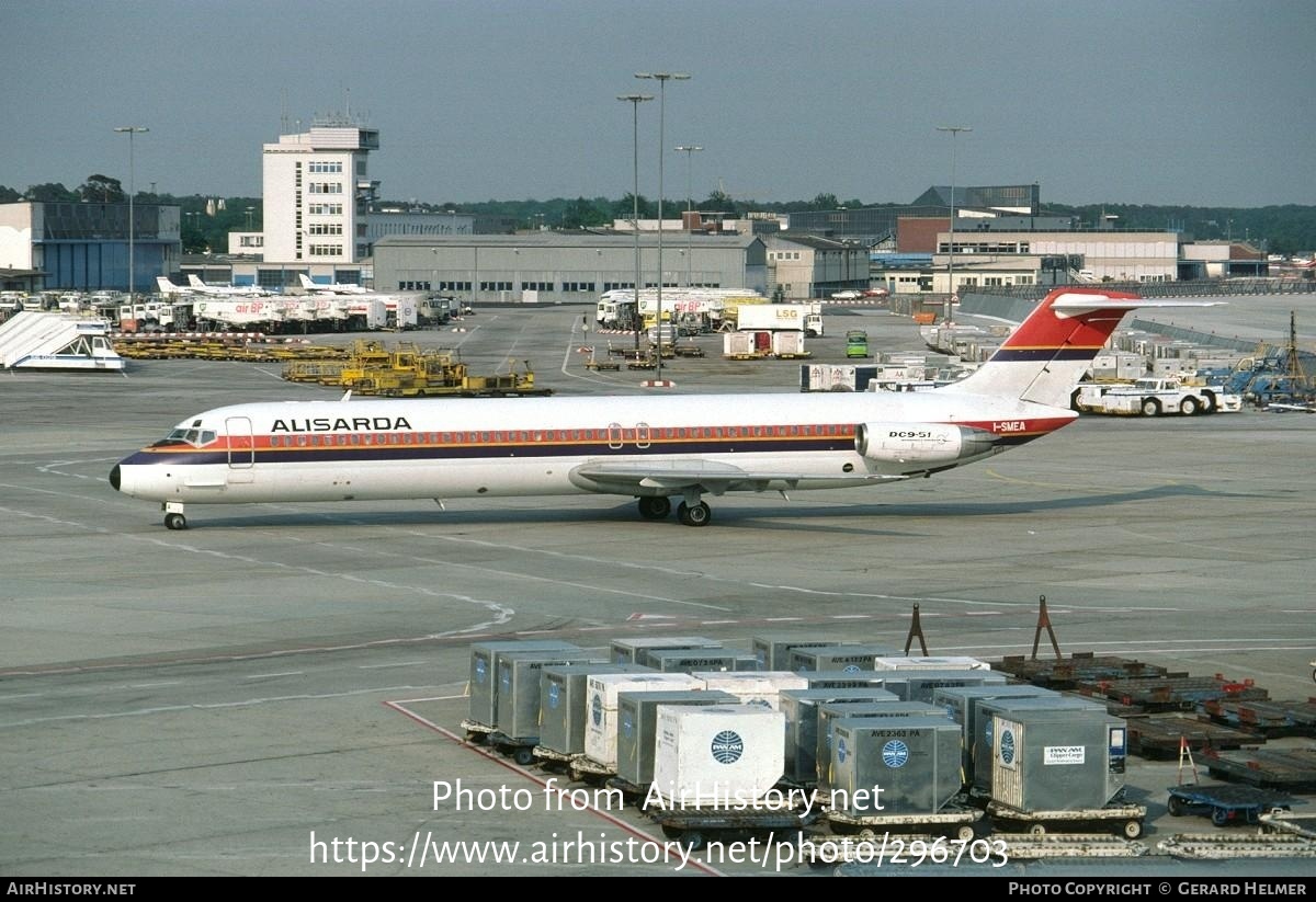 Aircraft Photo of I-SMEA | McDonnell Douglas DC-9-51 | Alisarda | AirHistory.net #296703