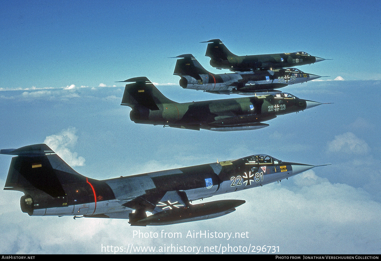 Aircraft Photo of 2291 | Lockheed F-104G Starfighter | Germany - Air ...