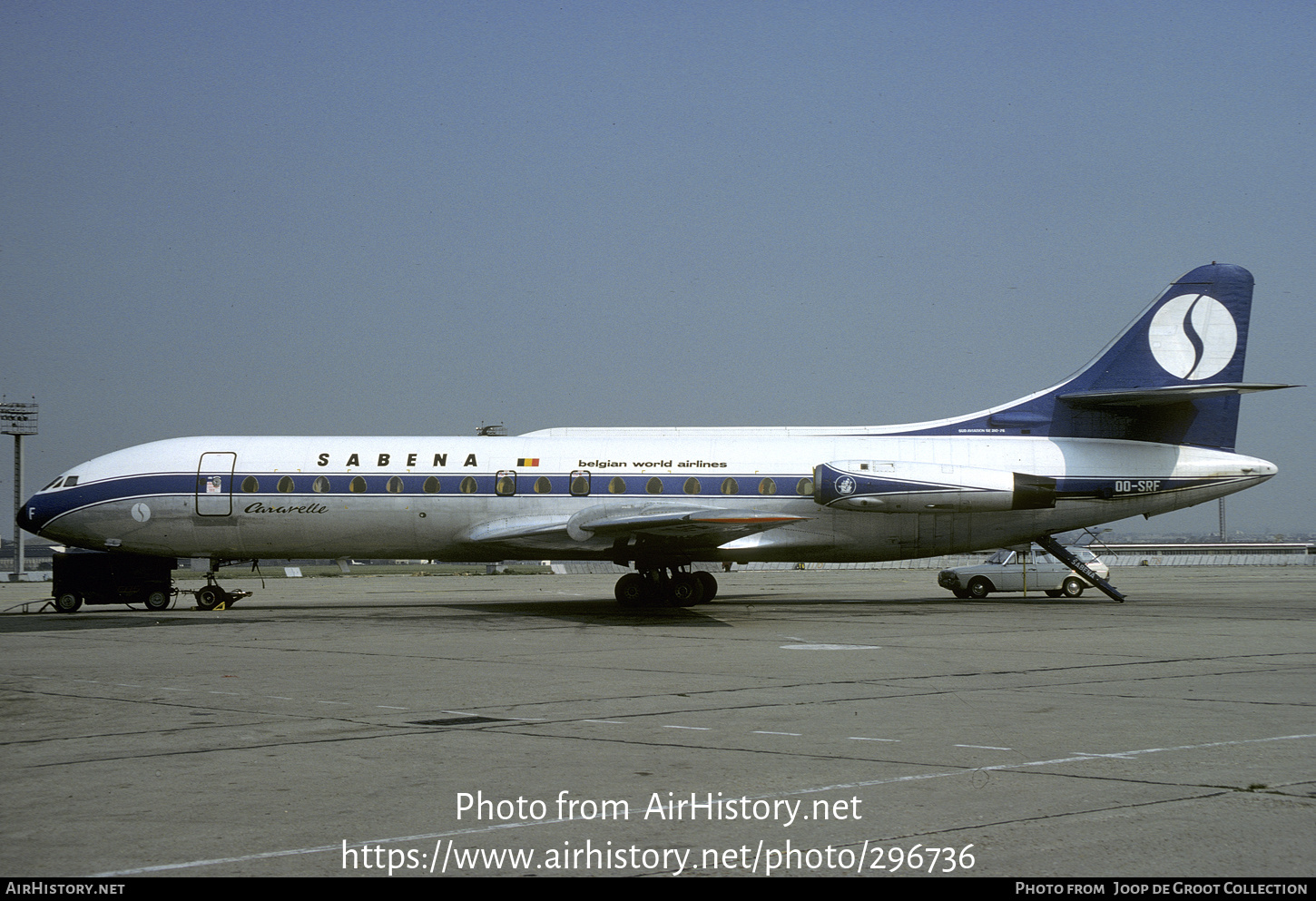 Aircraft Photo of OO-SRF | Sud SE-210 Caravelle VI-N | Sabena | AirHistory.net #296736