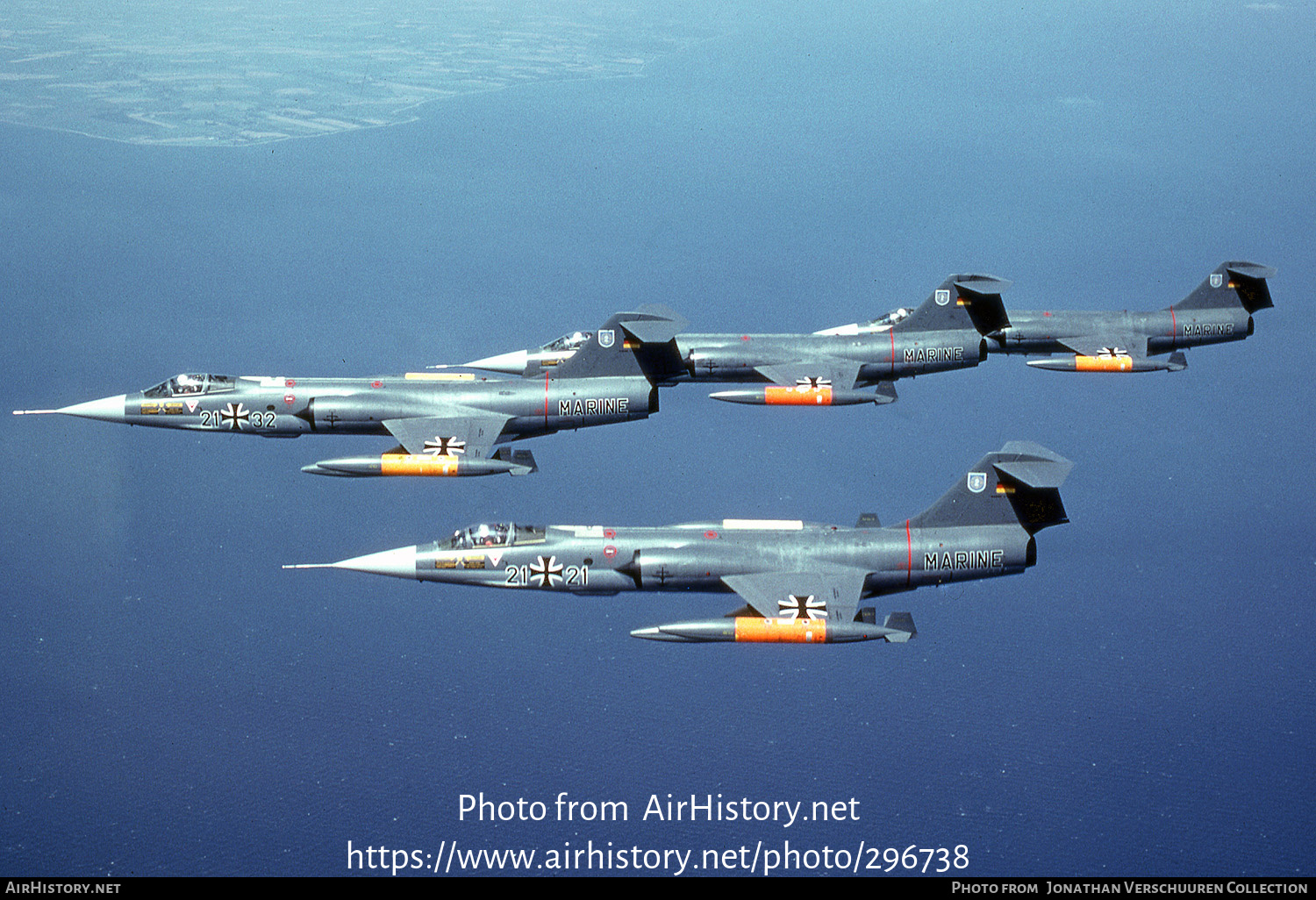 Aircraft Photo of 2121 | Lockheed RF-104G Starfighter | Germany - Navy | AirHistory.net #296738