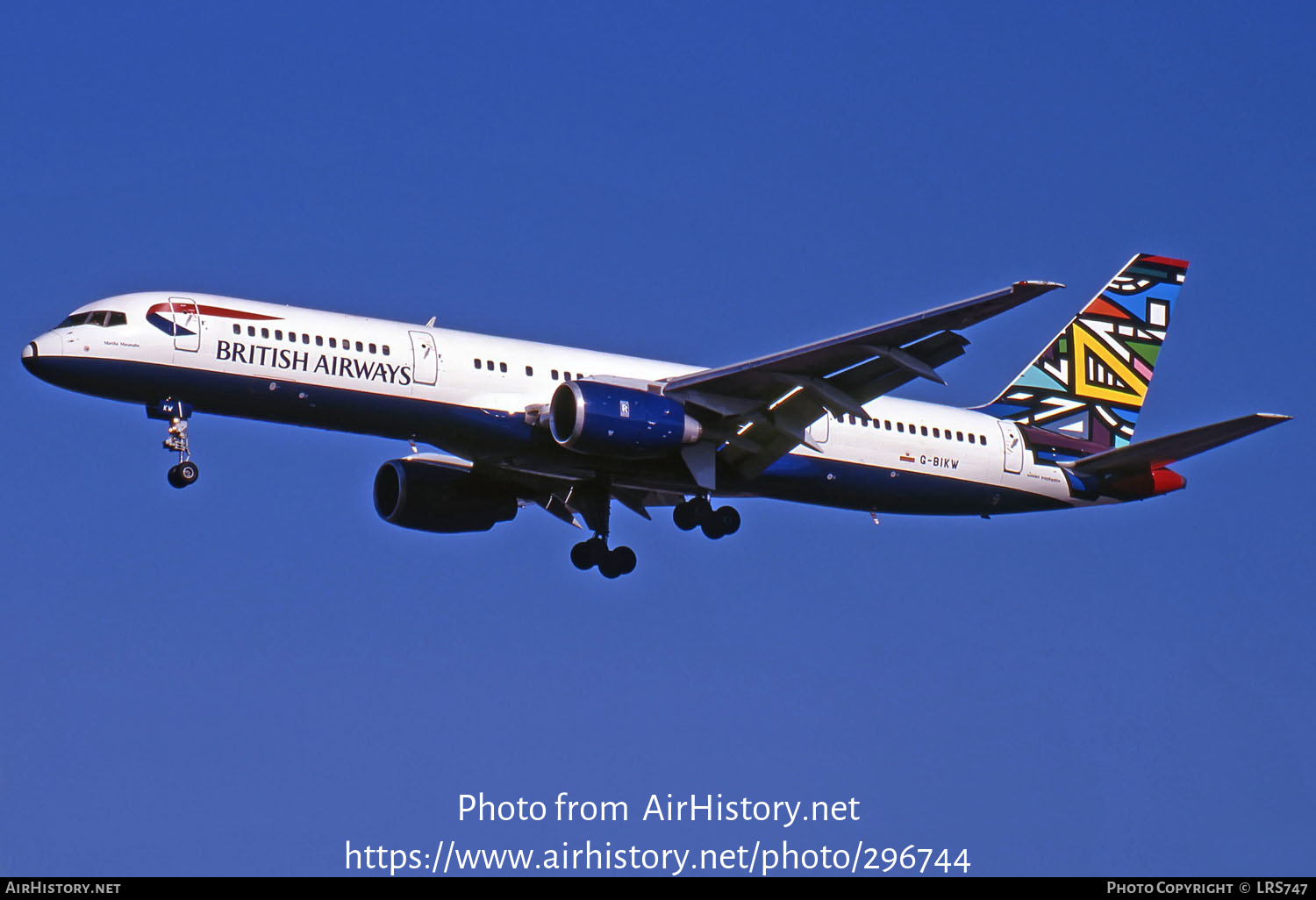 Aircraft Photo of G-BIKW | Boeing 757-236 | British Airways | AirHistory.net #296744