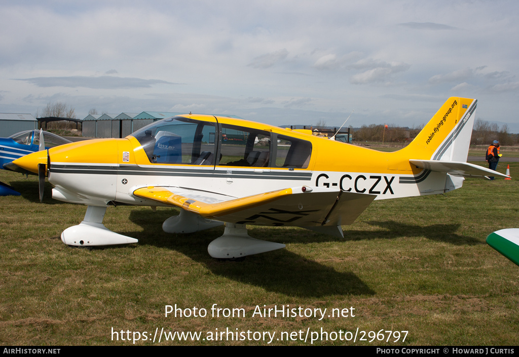 Aircraft Photo of G-CCZX | Robin DR-400-180 Regent | AirHistory.net #296797