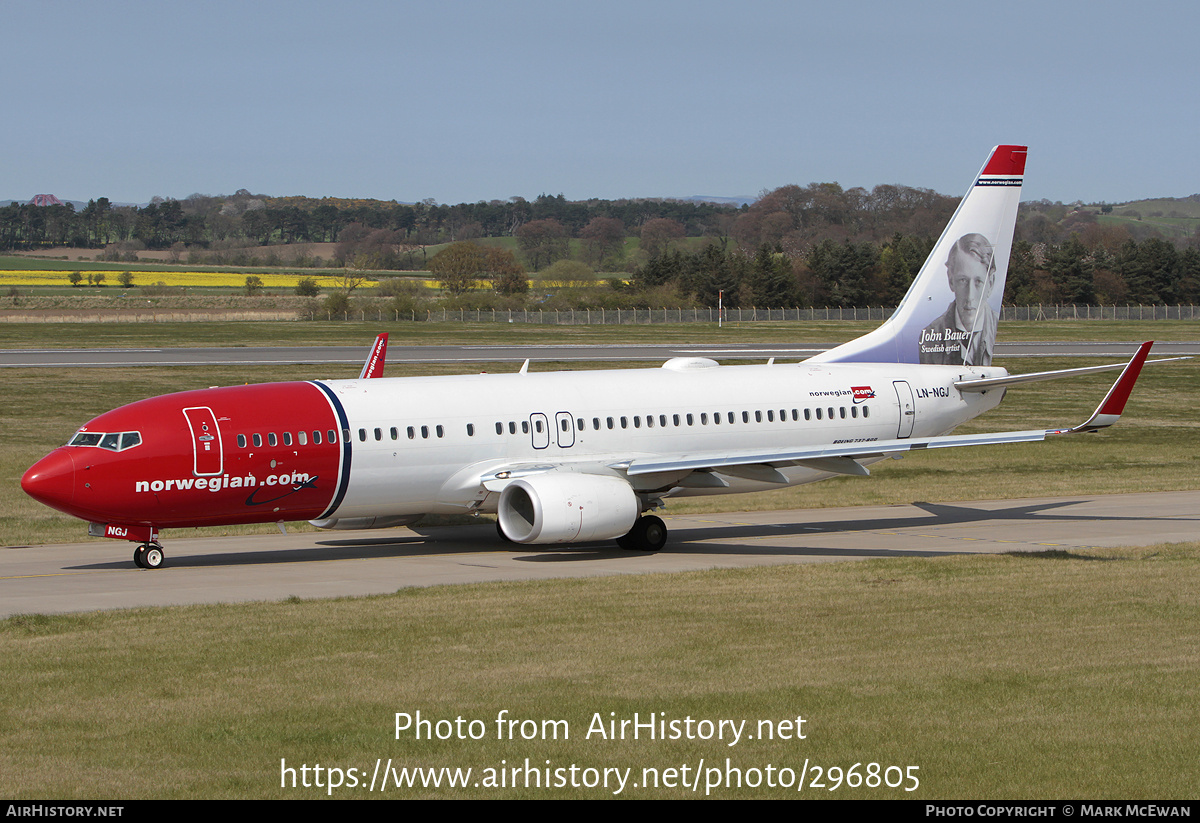 Aircraft Photo of LN-NGJ | Boeing 737-8JP | Norwegian | AirHistory.net #296805