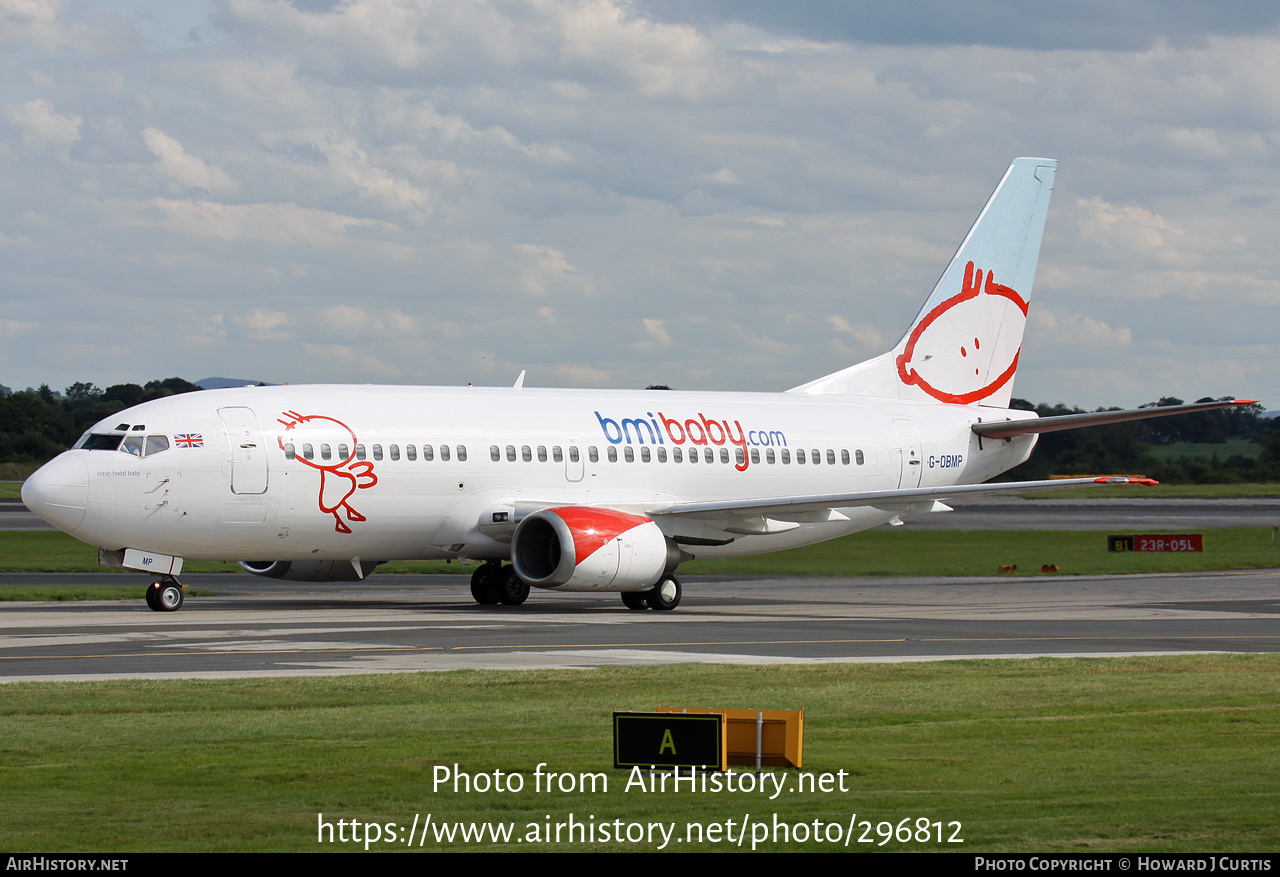 Aircraft Photo of G-OBMP | Boeing 737-3Q8 | Bmibaby | AirHistory.net #296812