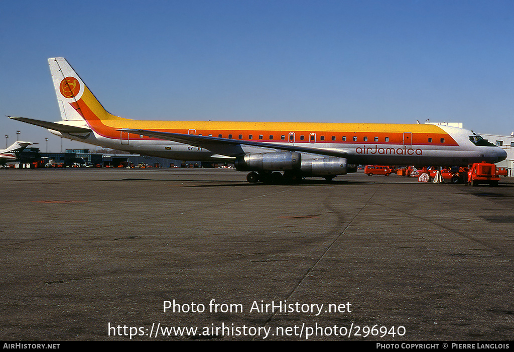 Aircraft Photo of 6Y-JII | McDonnell Douglas DC-8-62H | Air Jamaica | AirHistory.net #296940