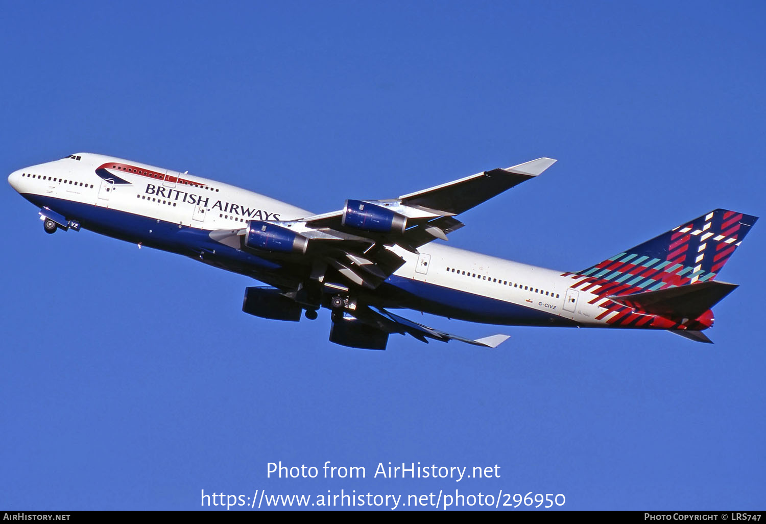 Aircraft Photo of G-CIVZ | Boeing 747-436 | British Airways | AirHistory.net #296950