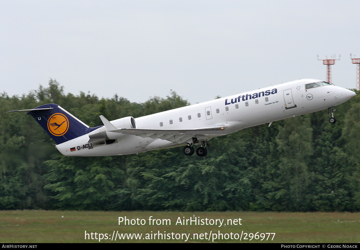 Aircraft Photo of D-ACLI | Canadair CRJ-100LR (CL-600-2B19) | Lufthansa | AirHistory.net #296977