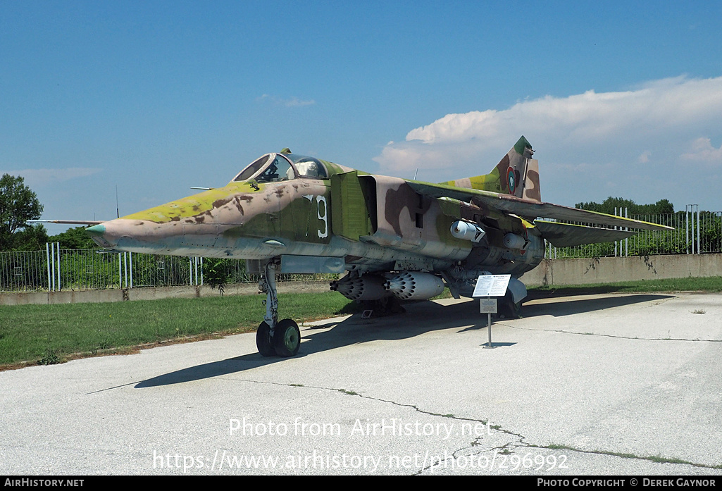 Aircraft Photo of 79 | Mikoyan-Gurevich MiG-23BN | Bulgaria - Air Force | AirHistory.net #296992